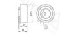 AUTEX 641121 Tensioner Pulley, timing belt